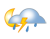 örtlich leichte Gewitter örtlich leichte Gewitter