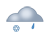 leichter Schneeregen leichter Schneeregen