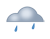 leichter Regen leichter Regen