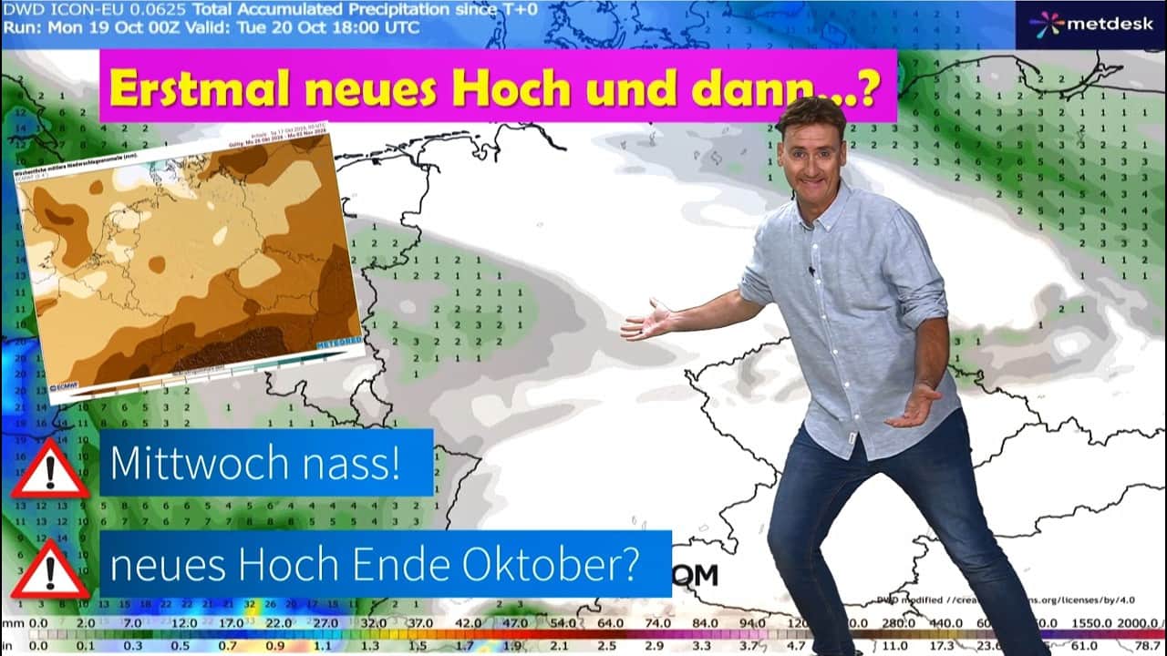Starkregen Gefahr in Deutschland – was bis November wirklich droht