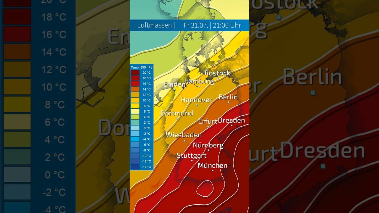 Europa glüht: Über 40 Grad  doch hier drohen heftige Gewitter! #heatwave #drought  #wildfire #news