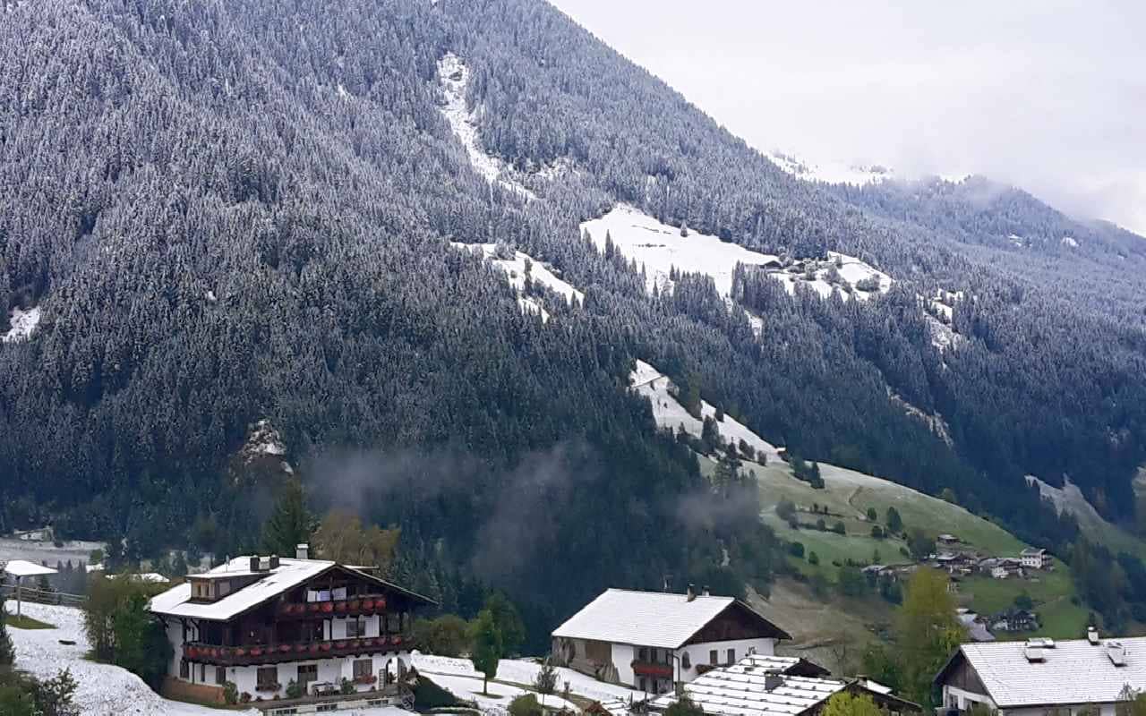 Schneefälle in den Alpen