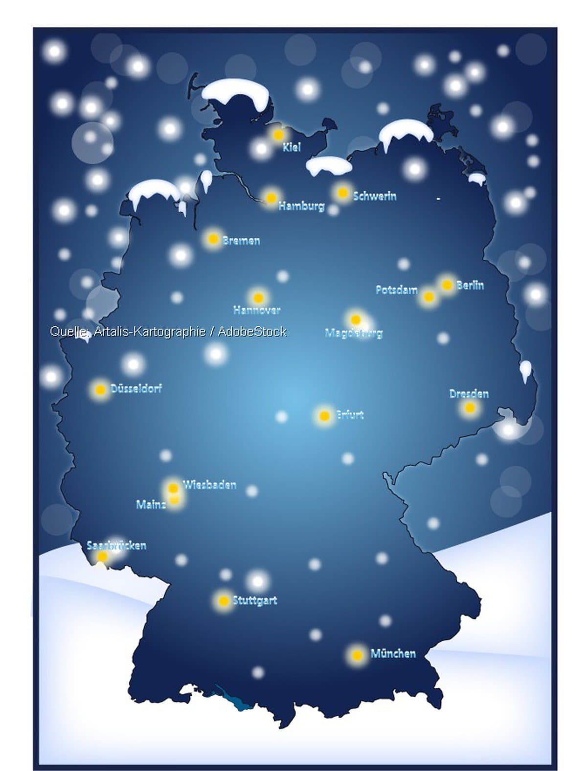 Starker El Niño: Winter in Deutschland eher mild, Kälte möglich