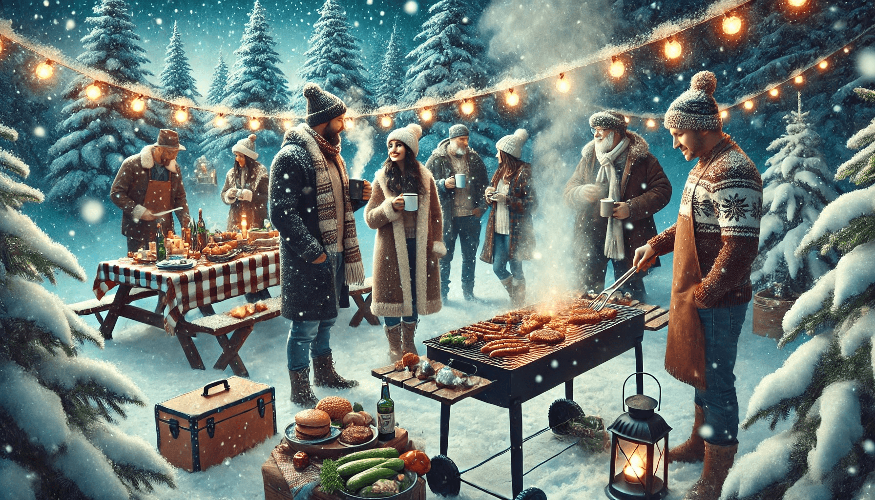 Grillparty im Winter – Tipps für das BBQ bei Kälte