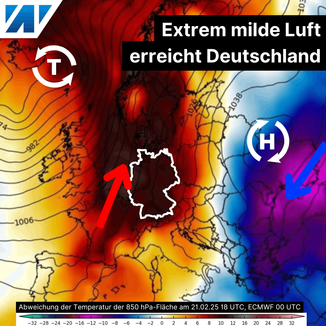 Frühlingsluft im Februar: Warum es jetzt so warm wird