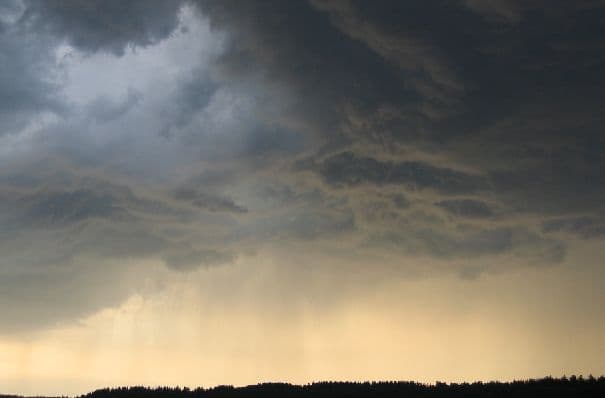 Kühles Schauerwetter