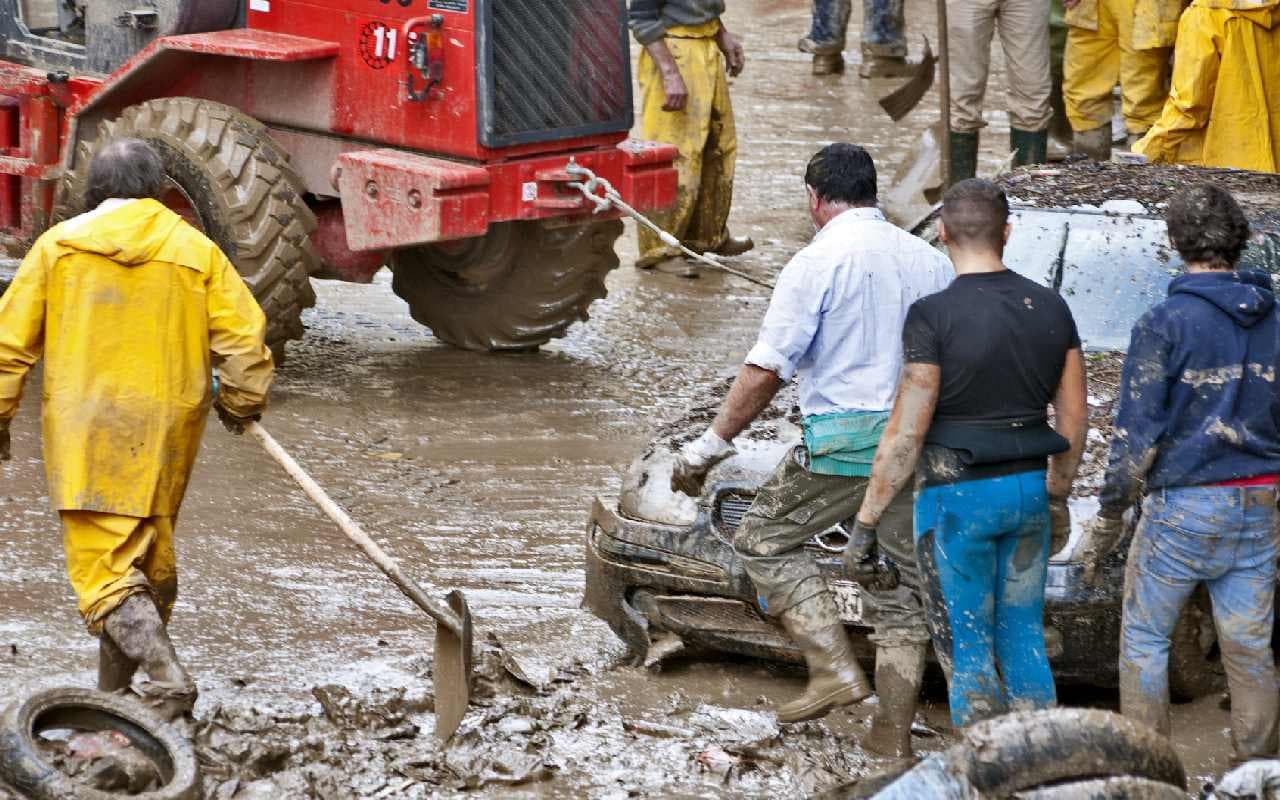 Bis Freitag lokal unvorstellbare Wassermassen