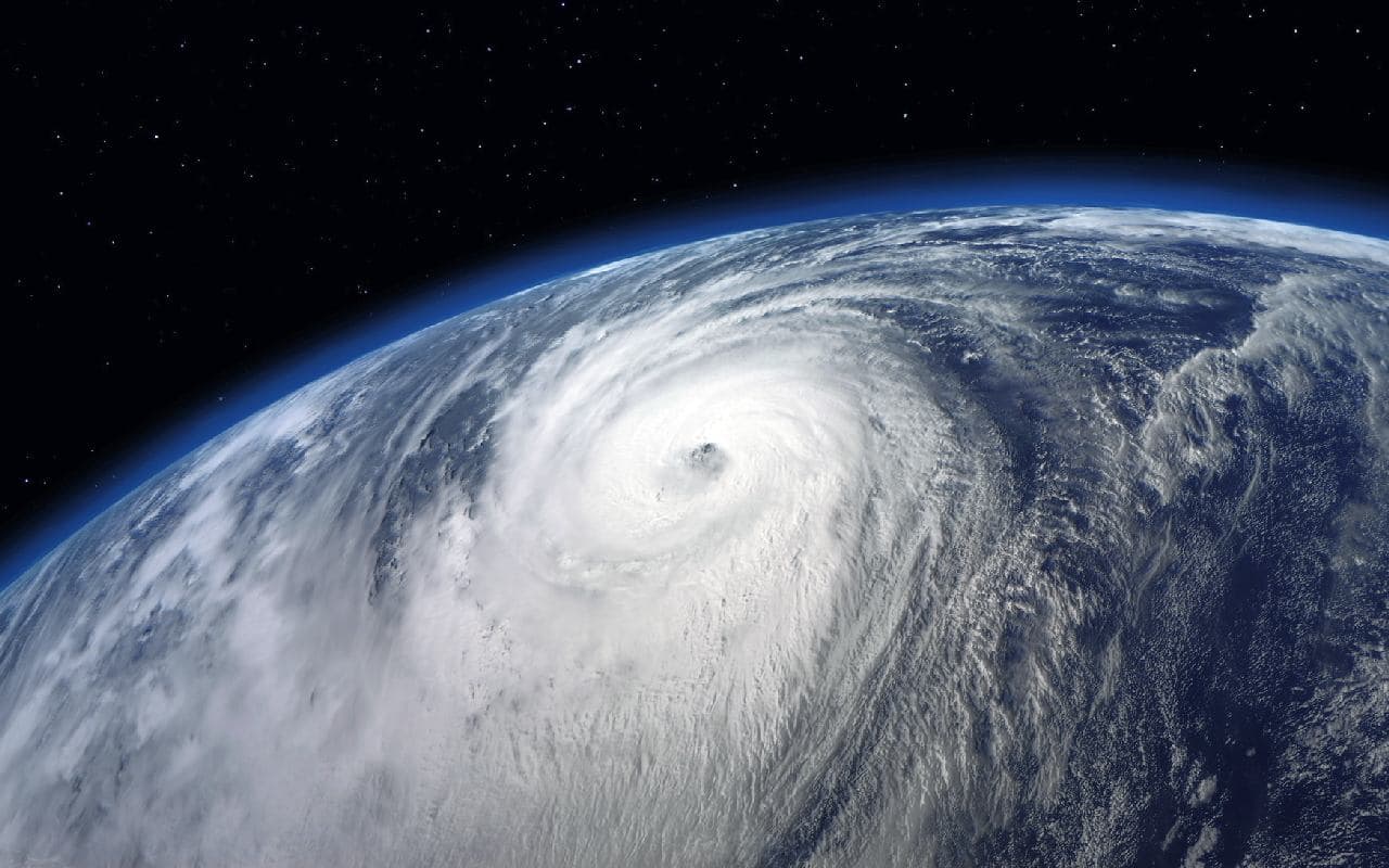 Hurrikan Harvey wirbelt über Südtexas