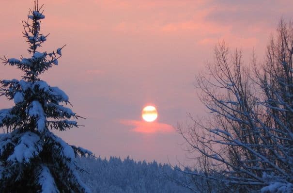 Etwas Regen und Schnee