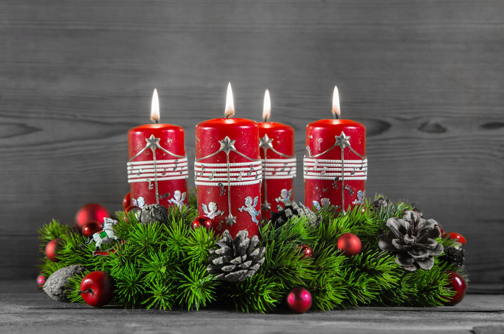 Schneeintermezzo zum vierten Advent?