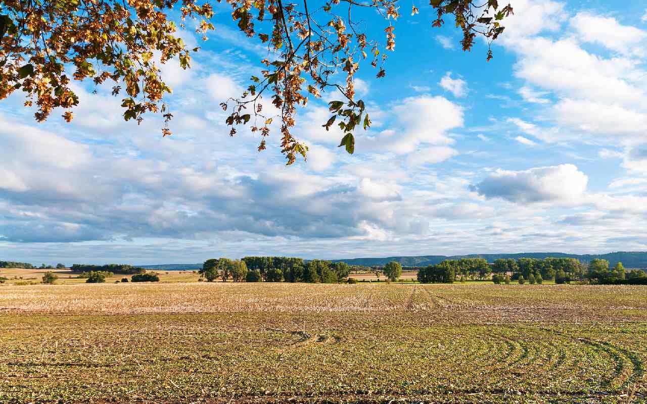 Sonnige und wolkige Abschnitte