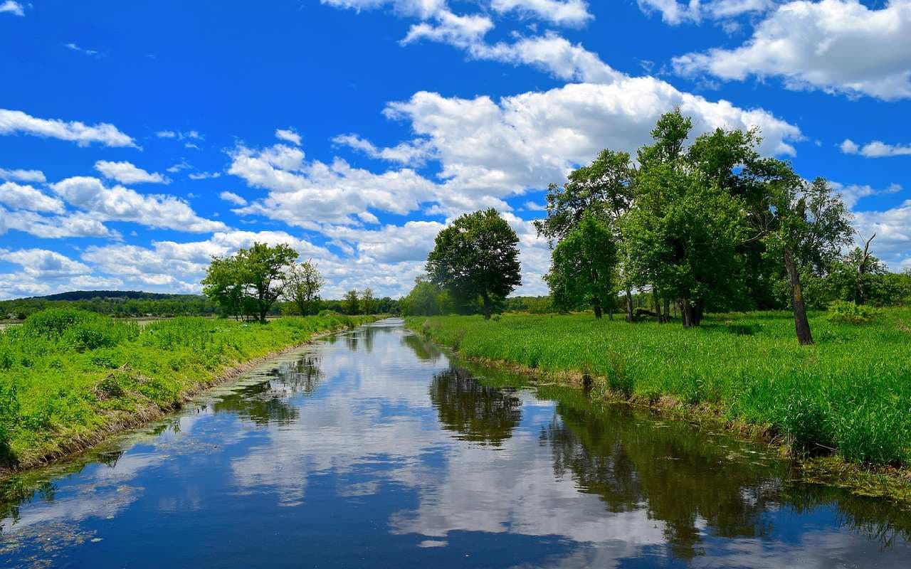 Sommerwetter mit kleinen Schönheitsfehlern
