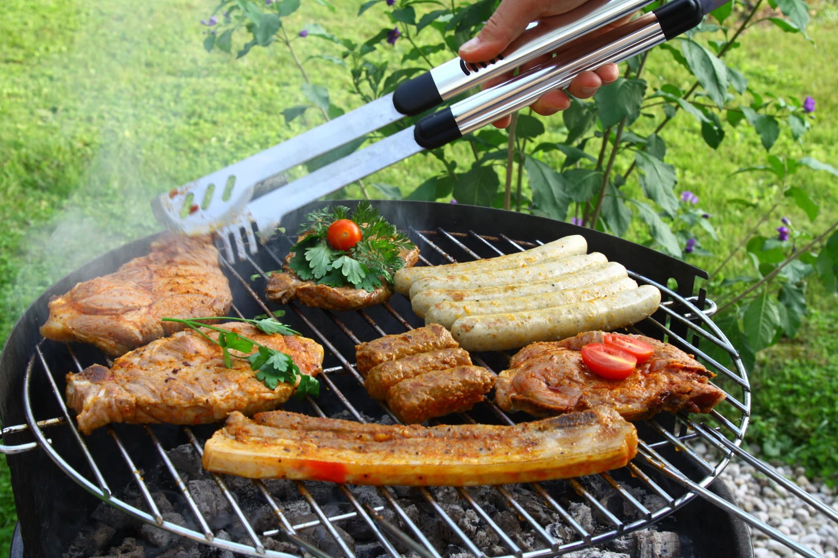 Am Wochenende ist Grillwetter-Zeit