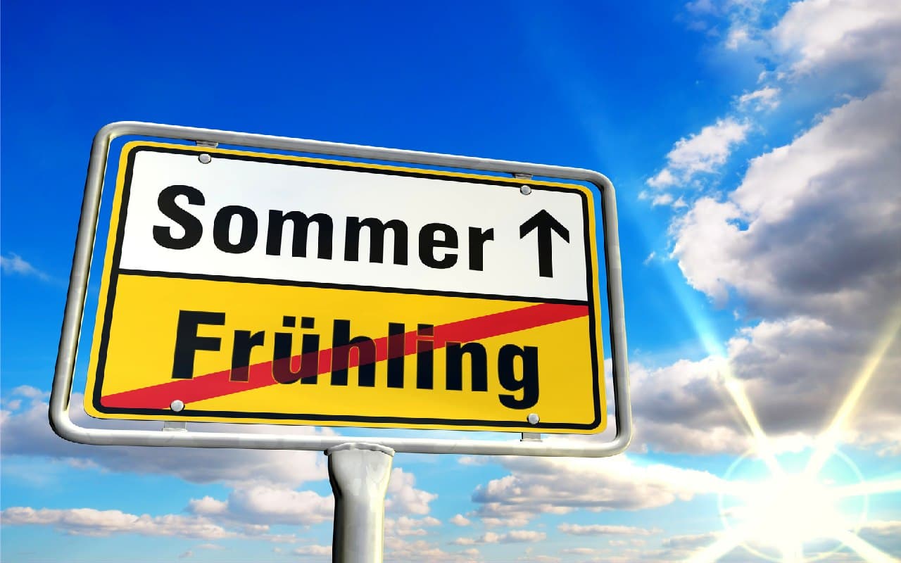 Temperatursturz zum Sommeranfang?