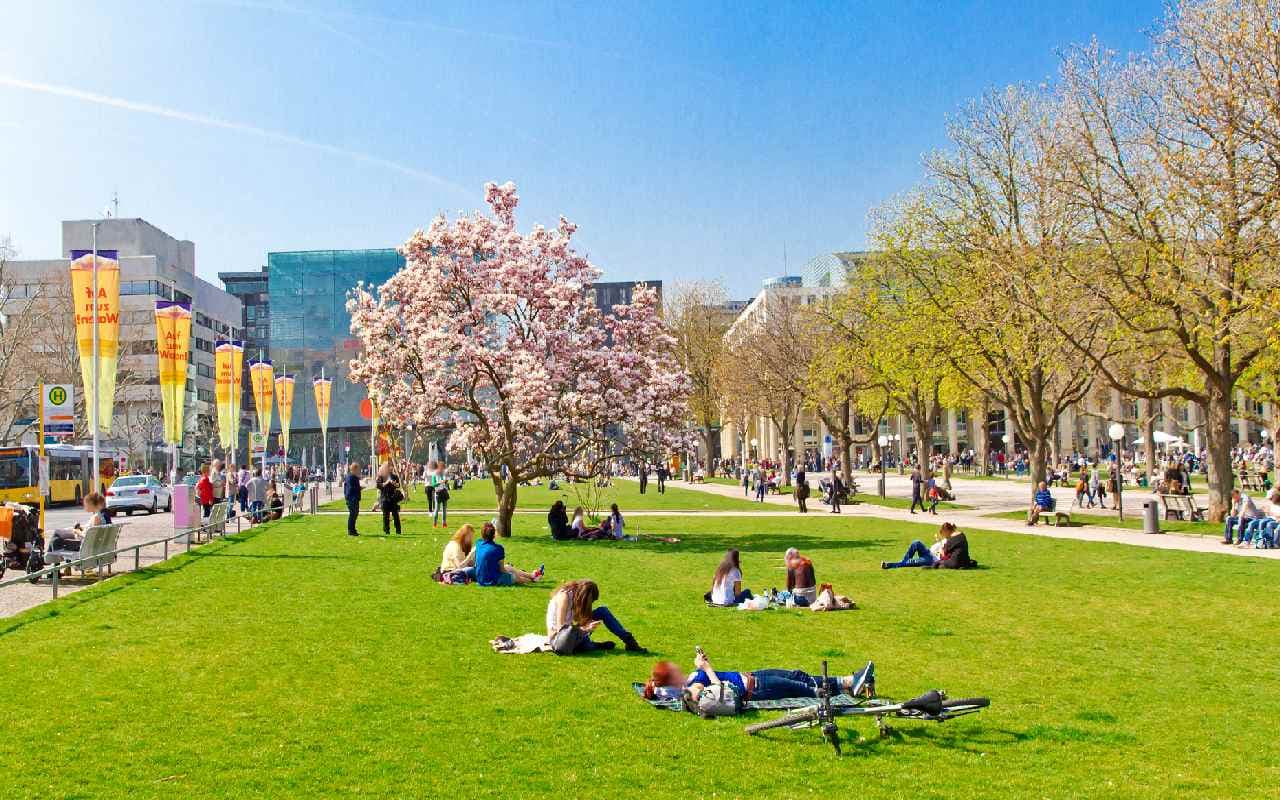 Sonniges Ferienwetter