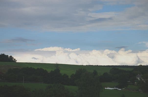 Etwas freundlicher am Wochenende