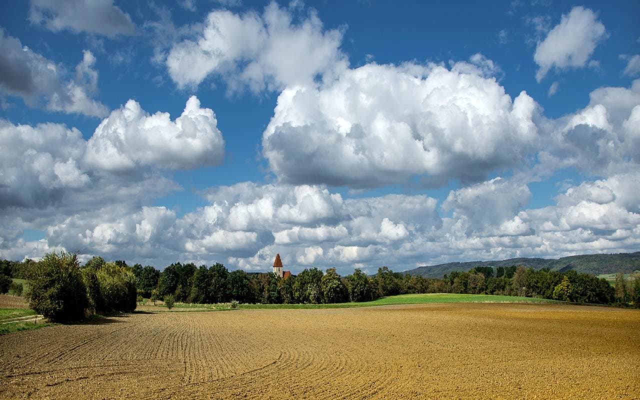 Mix mit Sonne, Wolken und vereinzelten Schauern