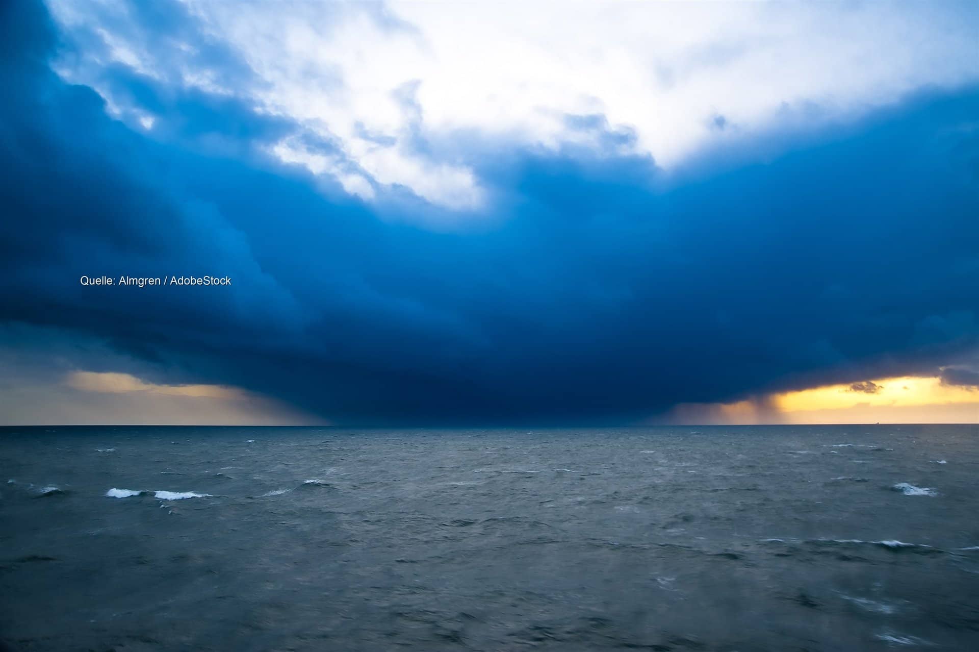 Gewitter an der Nordsee: Polarluft bringt Starkregen und Sturm