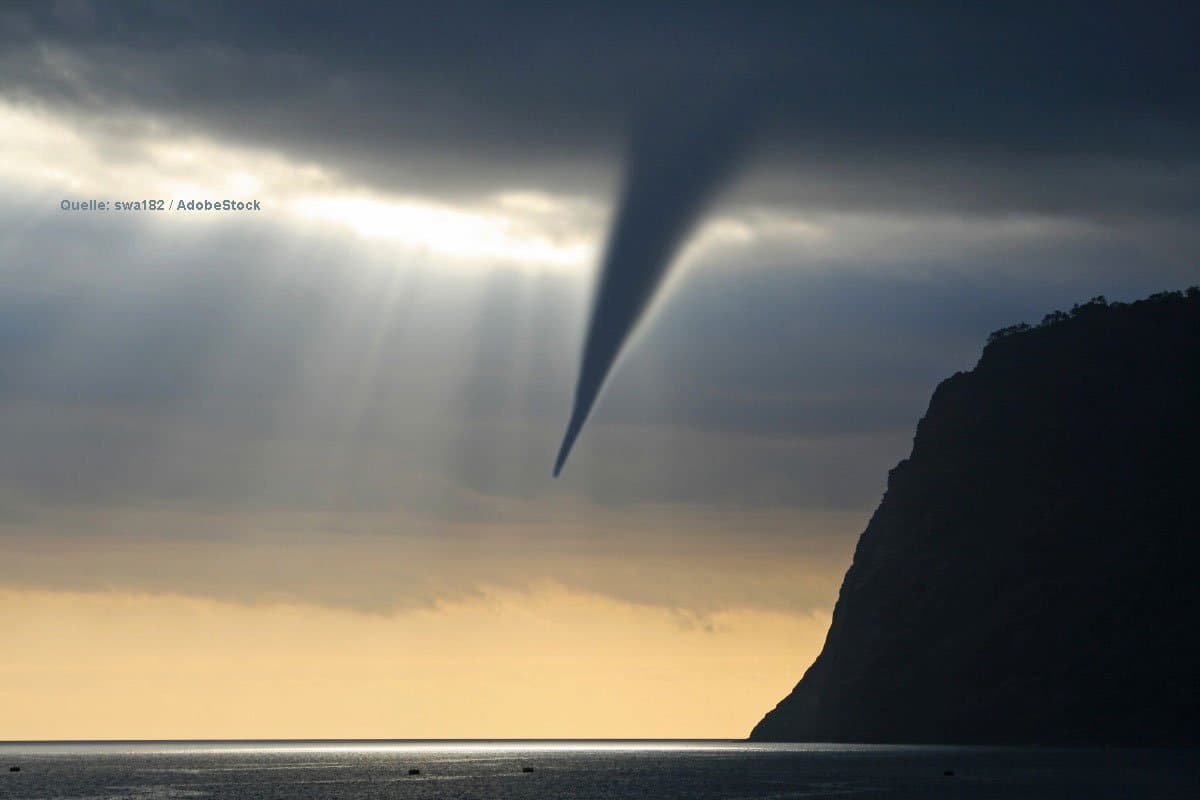 Tornadogefahr im Nordwesten: Wasserhosen-Saison läuft an