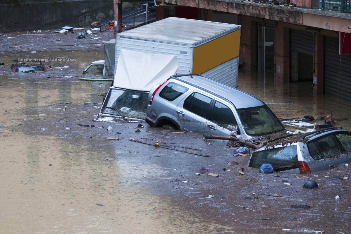 Sturzfluten an Spaniens Ostküste: ein Toter, Handywarnung