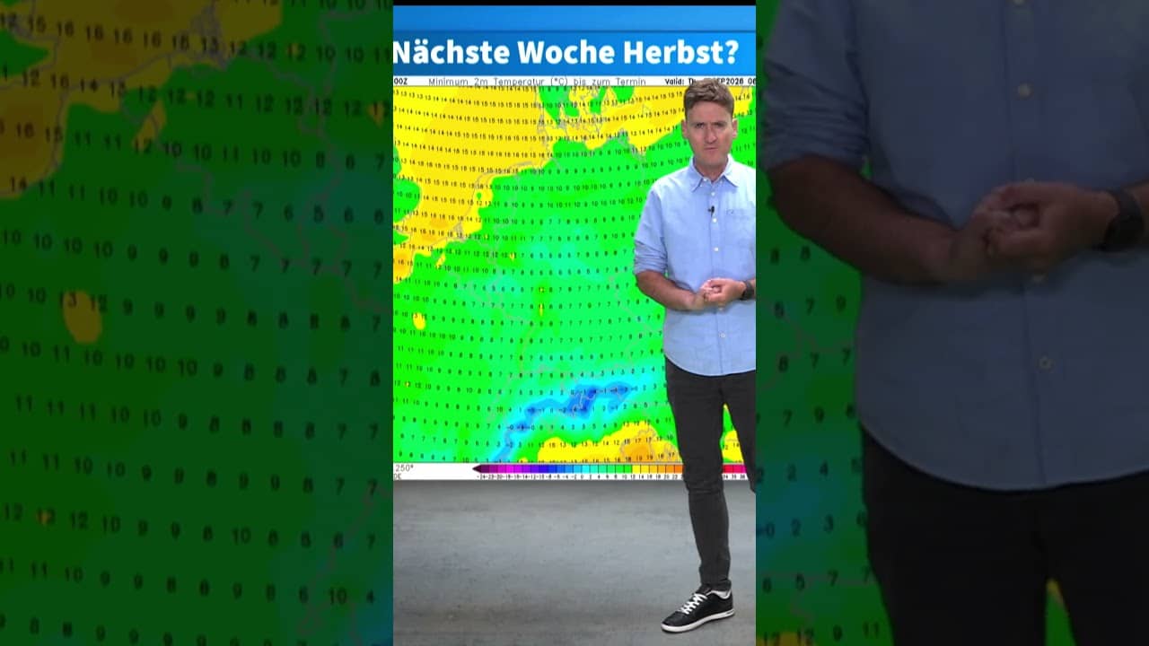 Sommer-Comeback bis 33 GRAD aber ACHTUNG Unwetter: 100 Liter Regen! Danach eiskalter Herbst-Sturz