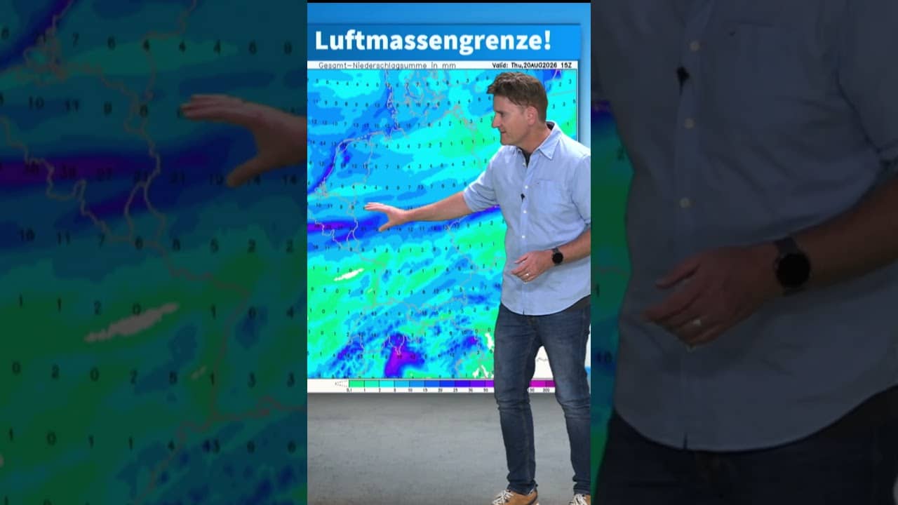 Kommt jetzt der große Regen? Neue Hitze erstmal vom Tisch doch die Prognose bleibt völlig unsicher
