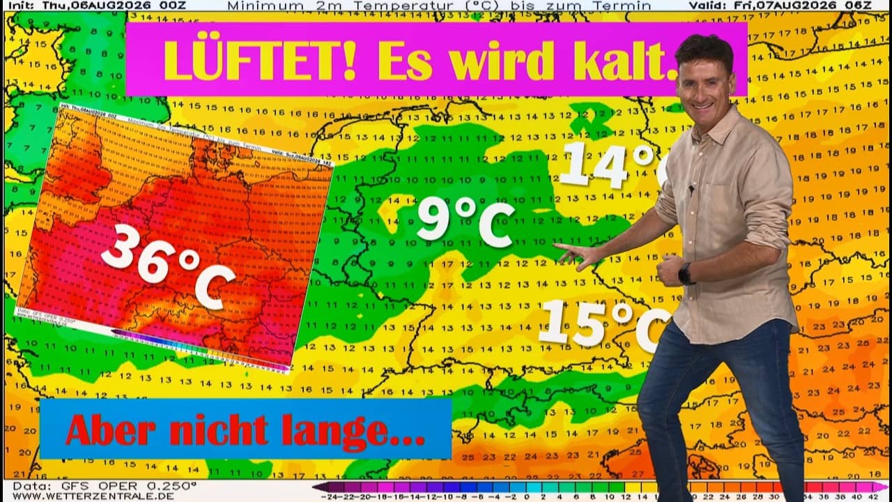 Die Lage eskaliert komplett: Dürre und kein Ende, neue Hitze ab Sonntag! Nutzt die Abkühlung!