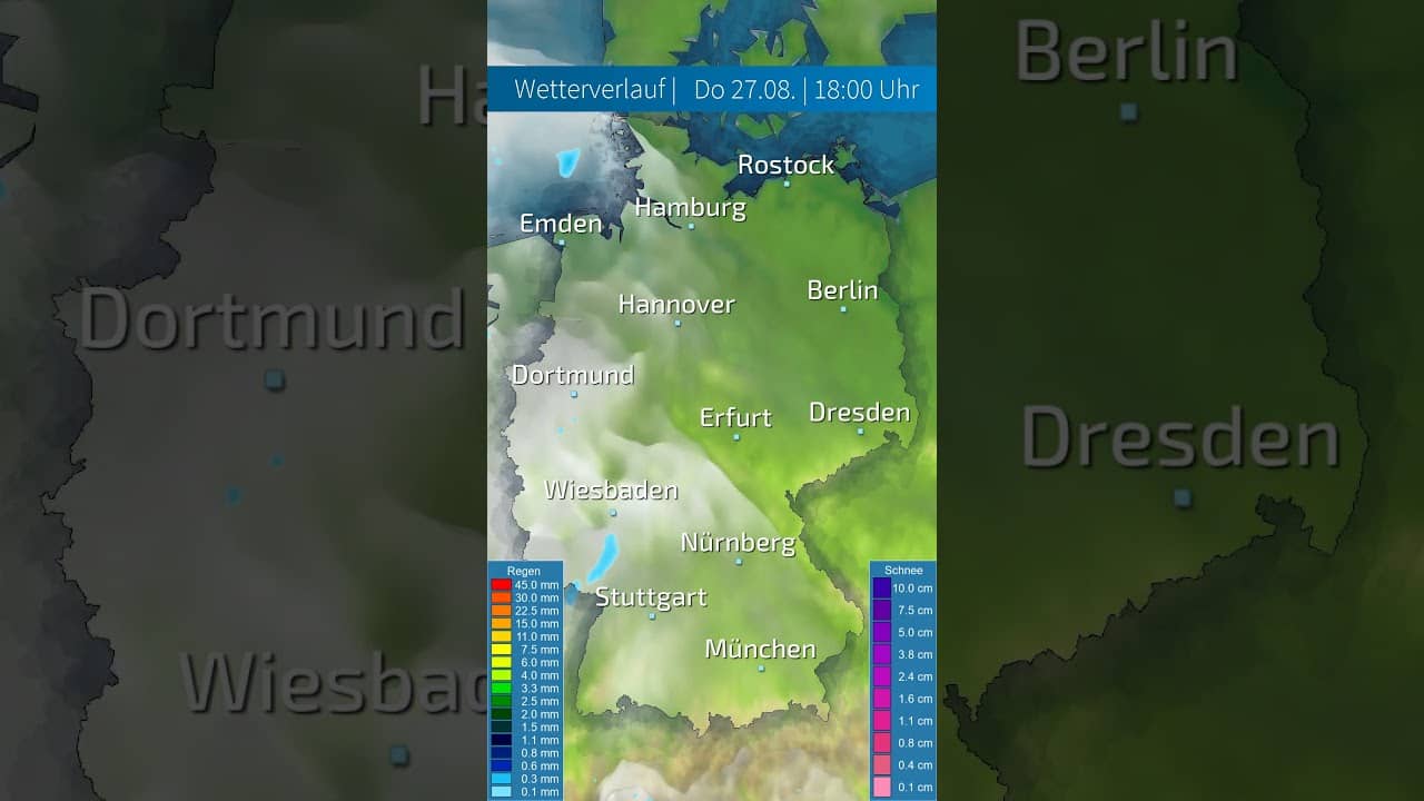 GEFÄHRLICHE UNWETTERNACHT! Hagel und Sturm drohen Freitag sogar Orkanböen!