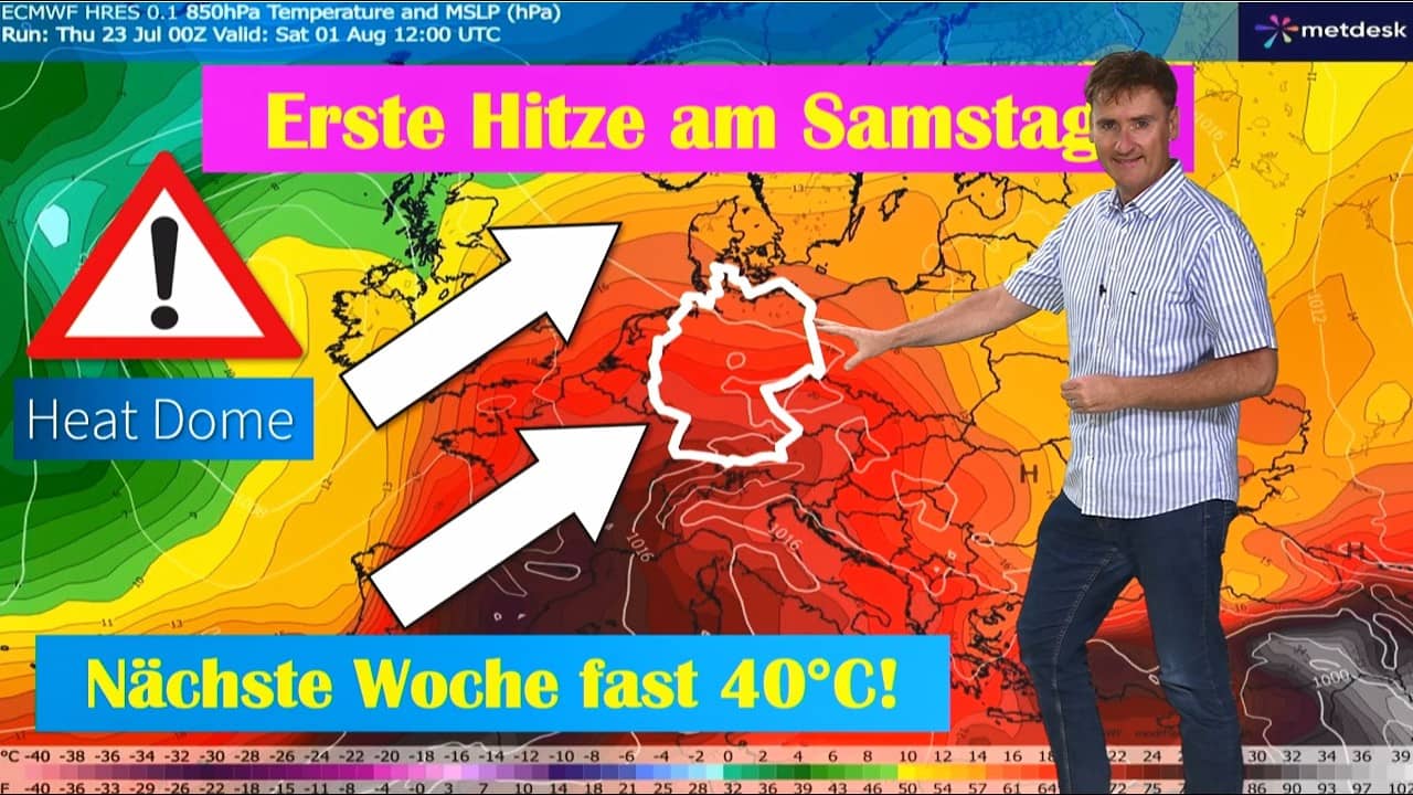 Höllensommer 2026? Neue Hitzewelle könnte den Juni-Rekord knacken