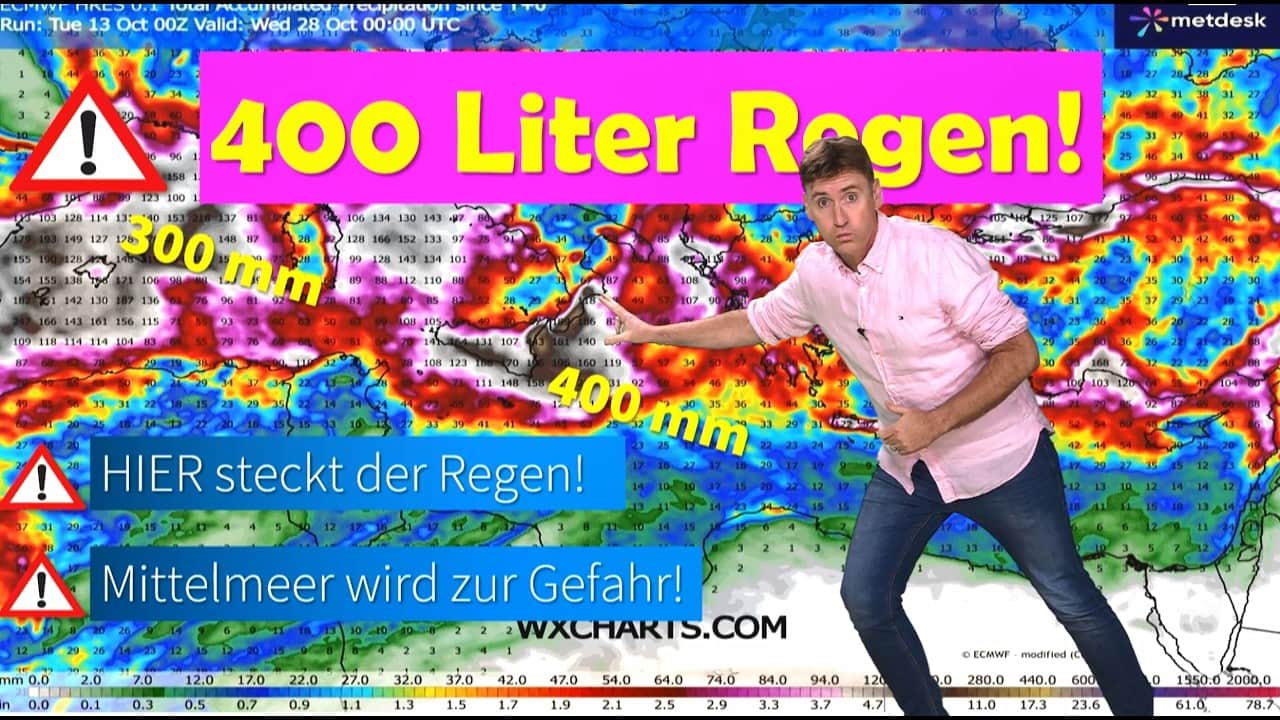 Starkregen Gefahr in Südeuropa: Wasserknappheit belastet Urlauber