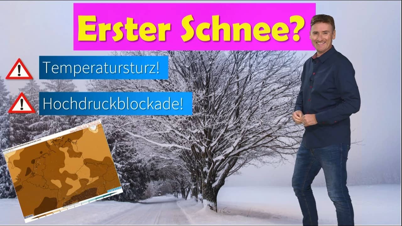Erster Schnee in Deutschland: Regionen und Zeitraum im Überblick