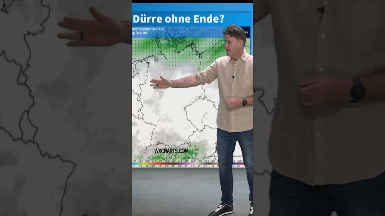 Krasse Extremhitze: Wieder 40°C! Die Dürre findet einfach kein Ende #globalwarming #climatechange