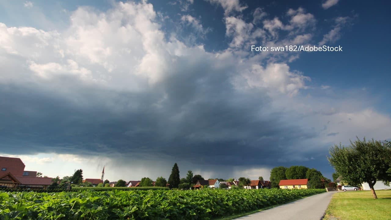 Zwischen Sonne, Schauern und auffrischendem Wind