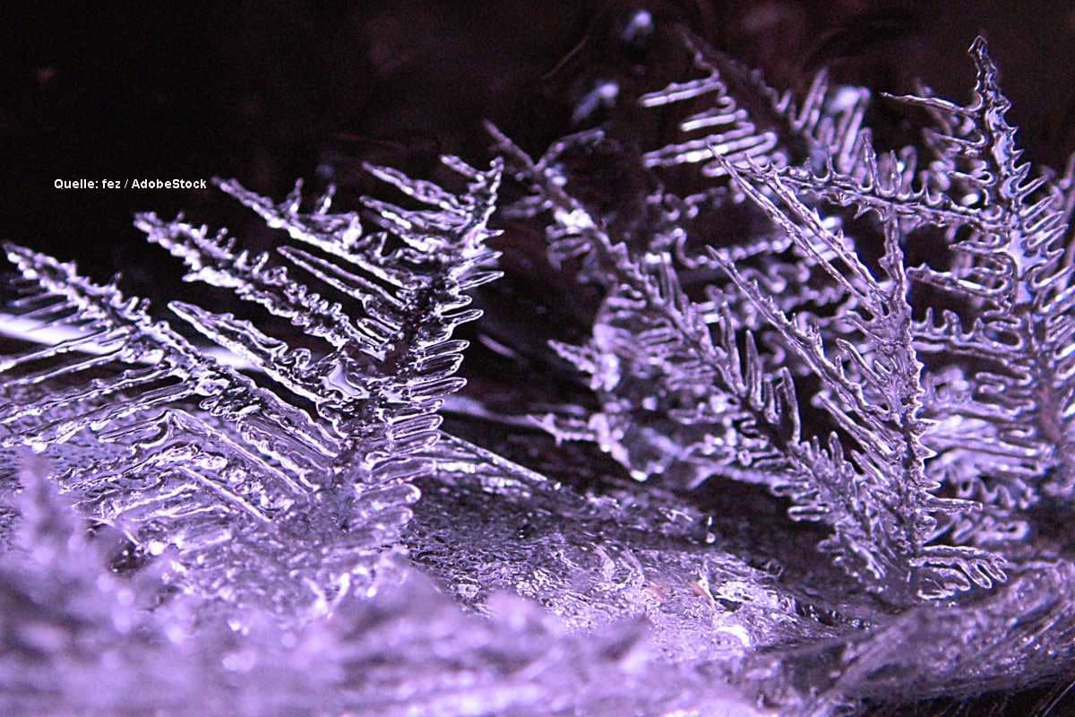 Winterdämmerung mit zwei Gesichtern