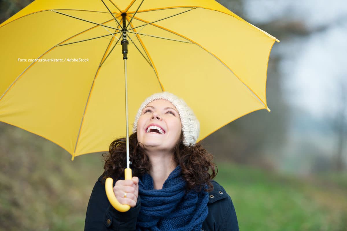 HIER scheint die Sonne – HIER bleibt’s grau! Voll ungerecht...