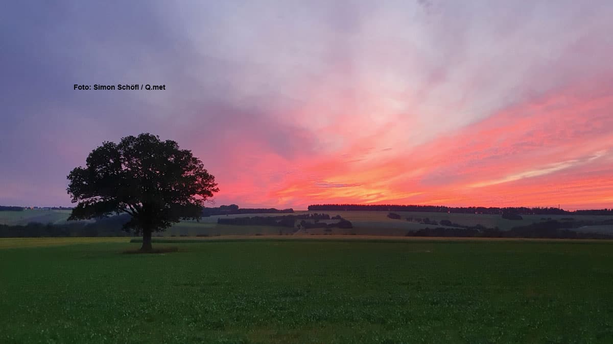Temperaturkontrast zwischen Nord und Süd