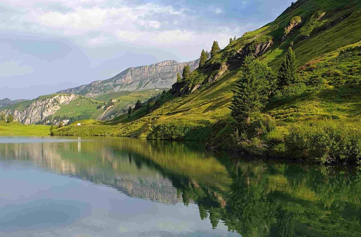 Angenehmes Sommerwetter