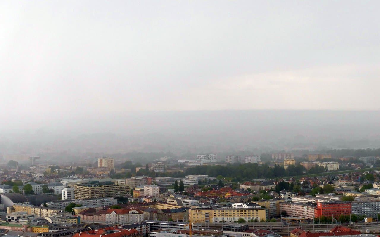 Windig mit Regengüssen und Abkühlung