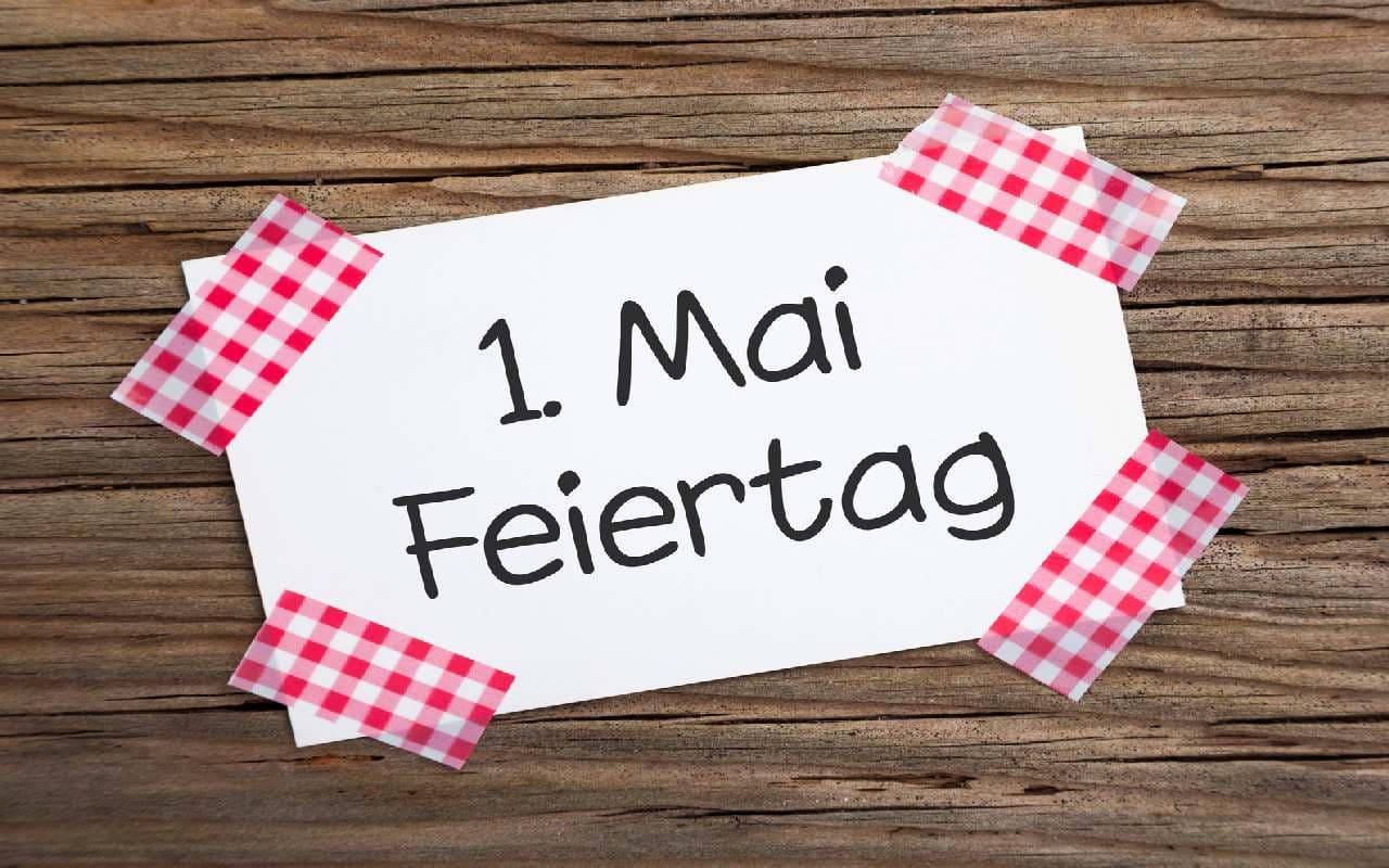 Maifeiertag mit Sonne-Wolken-Mix