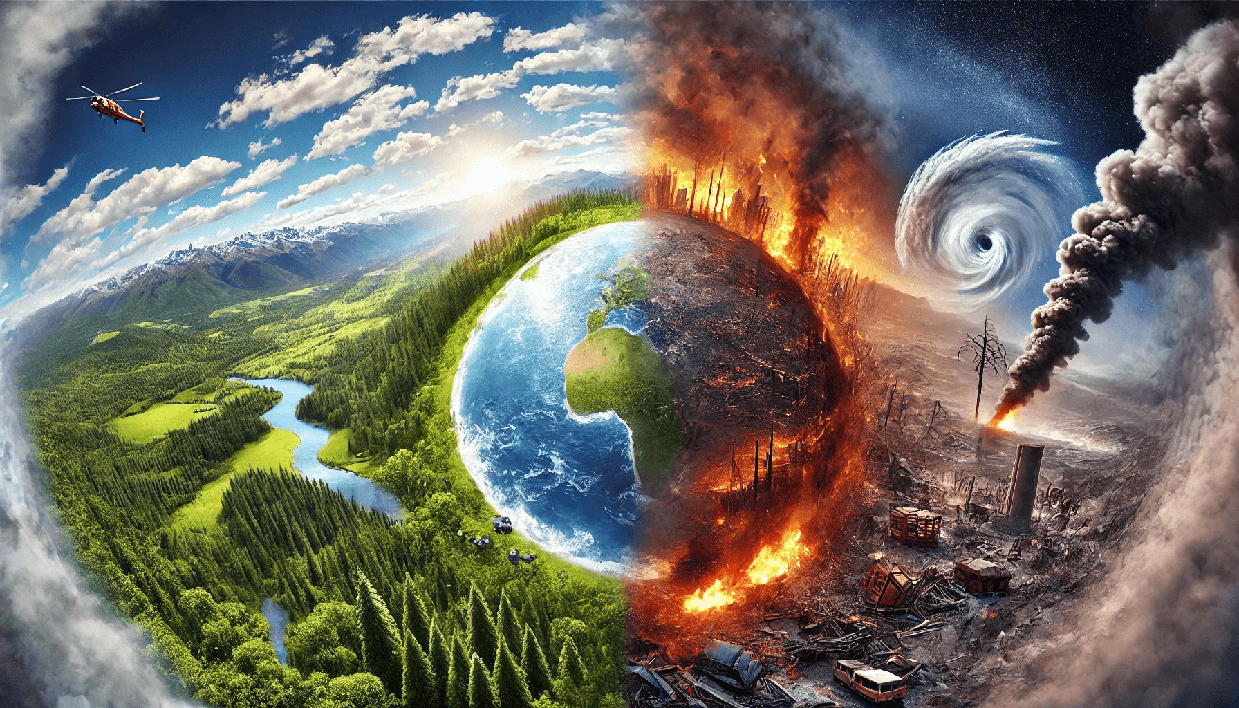 Klimawandel und seine Auswirkungen auf Naturkatastrophen: Eine kritische Betrachtung