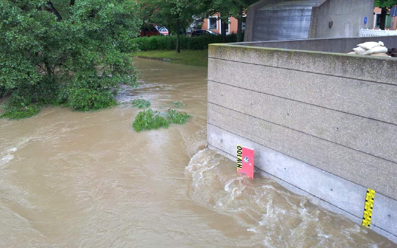 Schwere Überflutungen in Kroatien