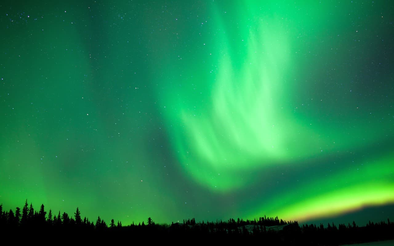 Polarlichter in Norddeutschland