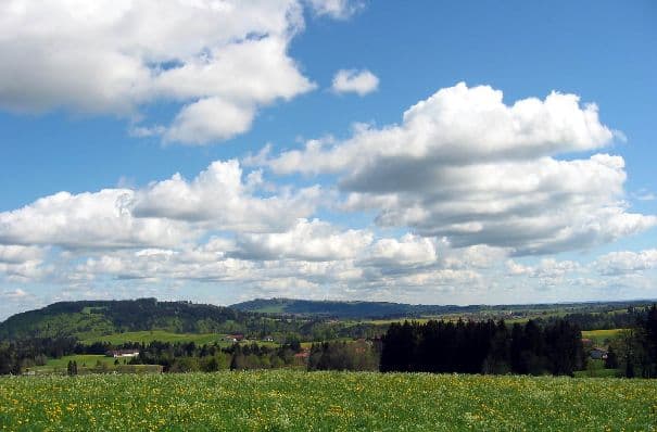 Vorübergehende Wetterbesserung