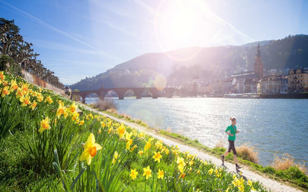 Warmes Frühlingswetter