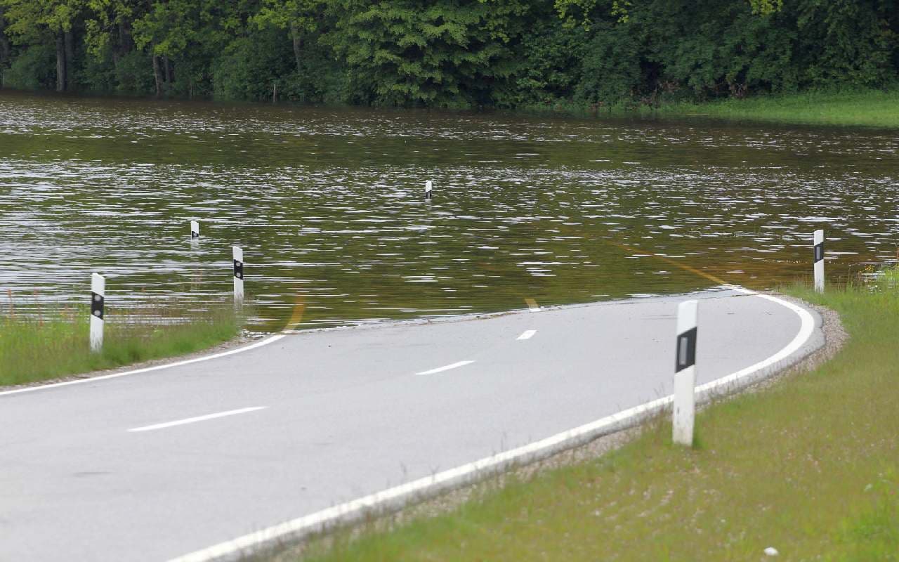 Überflutungen durch Dauerregen