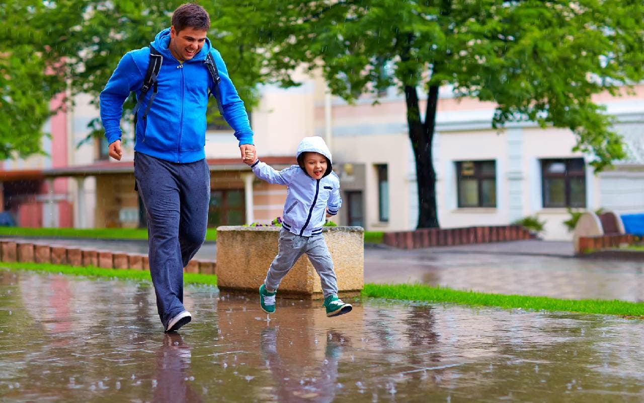 Kurze Wetterberuhigung, dann wieder klatschnass