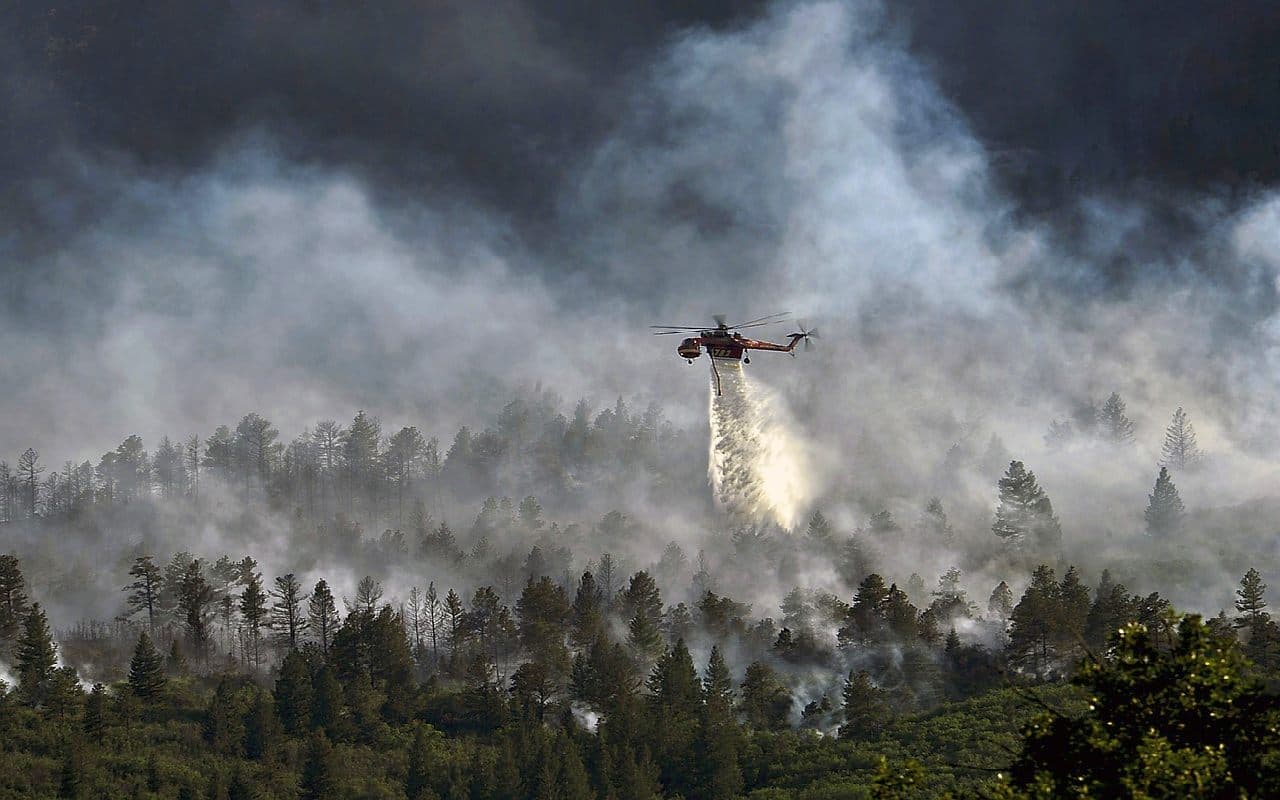 Feuerhölle in Kalifornien