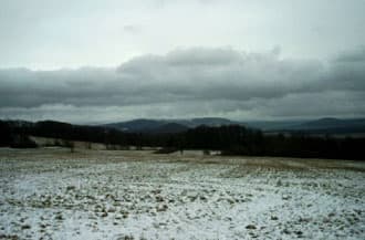 In mittleren Lagen teilweise Schnee, nachts Sturm